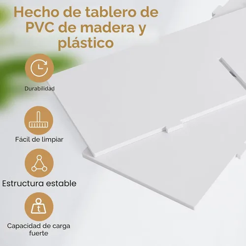 Vista 6 de Zapatero giratorio de 7 niveles, organizador de almacenamiento de zapatos de 360°, color blanco