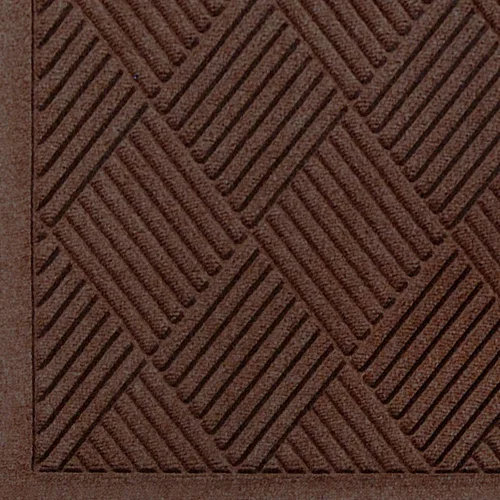Vista 26 de M+A Matting WaterHog Diamond - Tapete de entrada de grado comercial con borde de tela, interior/exterior, de secado rápido, resistente a las manchas