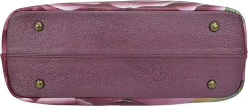 Vista 6 de Anna by Anuschka Bolso de hombro Satchel - Cuero Genuino
