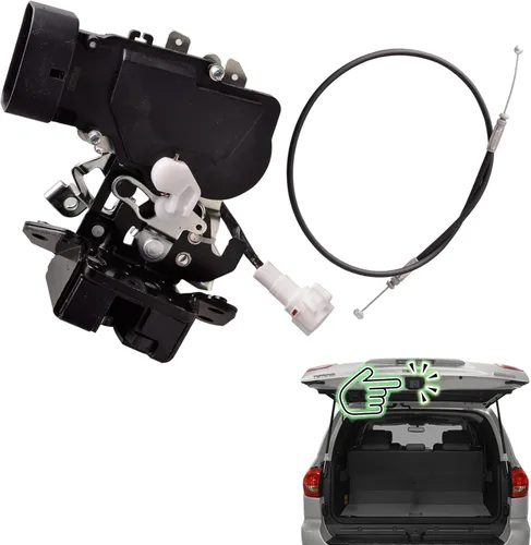 Vista 10 de Actuador de cerradura de puerta trasera y pestillo del maletero Compatible para Toyota FJ Cruiser 2007-2014, reemplazo