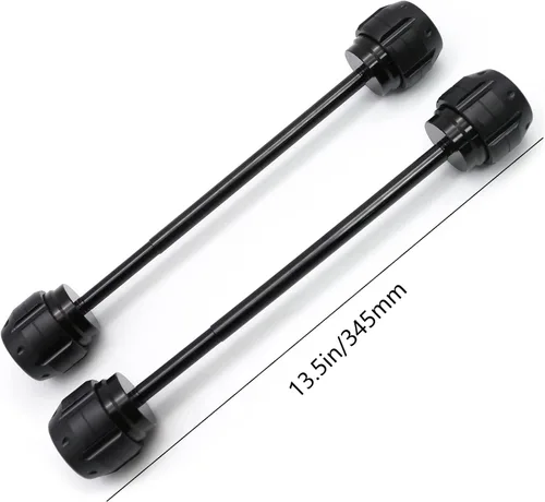 Vista 2 de Protector de rueda de eje delantero y trasero para motocicleta Kawasaki Z650 17-22 Z750 09-14 Z800 13-15 Z900/Z900RS 17-22 Z1000/Z1000SX 10-22