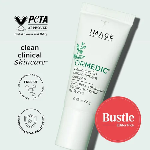 Vista 4 de IMAGE Skincare Ormedic Complejo para realzar los labios con pH equilibrado con aceite de aguacate y vitamina E para una hidratación profunda