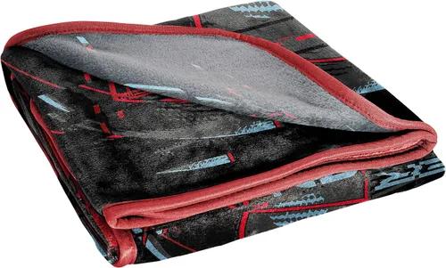 Vista 5 de Jay Franco Marvel Miles Morales Gamerverse Be Greater - Manta para niños, mide 46 x 60 pulgadas, ropa de cama para niños, forro polar súper suave