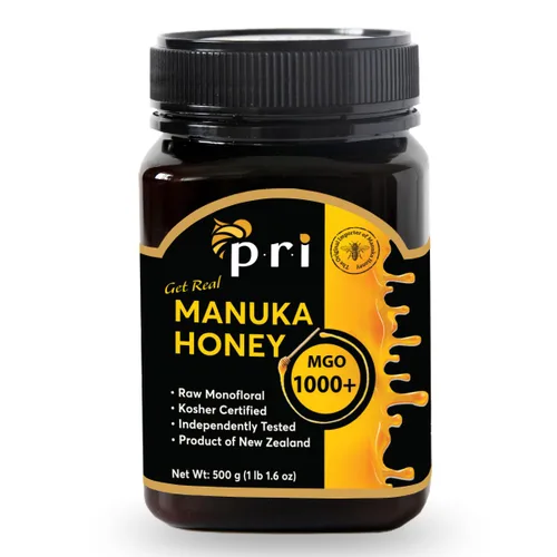 Vista 7 de P.R.I Miel de Manuka MGO 1000+, rara cosecha limitada (250 g/8.8 oz)