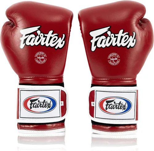 Vista 4 de Fairtex BGV9 Muay para boxeadores y entrenadores profesionales Guantes de estilo mexicano para bateadores duros Guantes de artes marciales