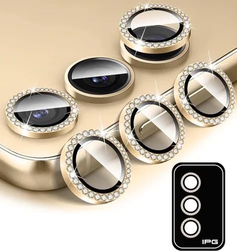 Vista 9 de IPG ProLENS Diamond FRAME - Protector de lente de cámara para Samsung Galaxy Z Flip 7, clase templada de silicato de alúmina, claridad HD