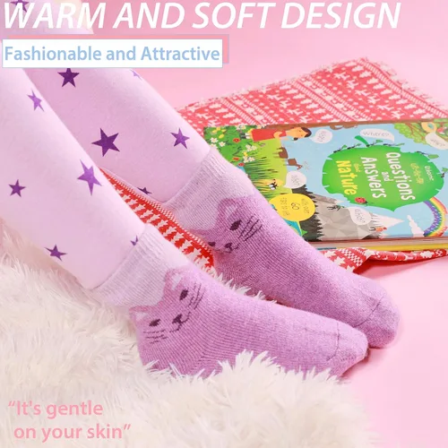 Vista 4 de Calcetines de lana merina para niños de ANTSANG, para senderismo, para niños pequeños, niños y niñas, cálidos, gruesos, térmicos, para botas