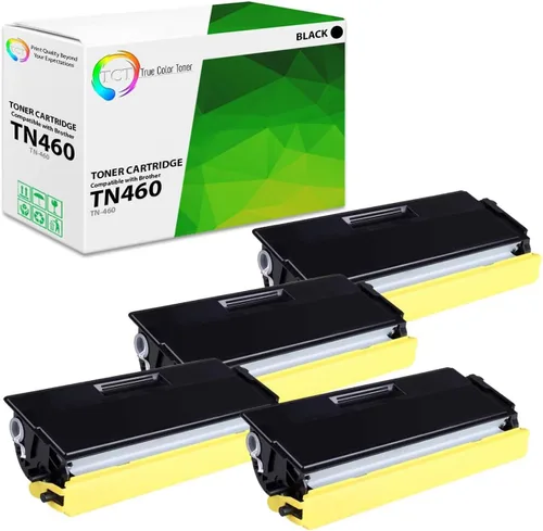 Vista 7 de TCT TN460 - Cartucho de tóner compatible con Brother TN460 negro de alto rendimiento funciona con impresoras Brother DCP-1200 1400 HL-1230 1240 1250