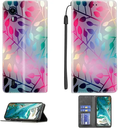 Vista 59 de Aroepurt Funda para UMIDIGI G1 Plus compatible con UMIDIGI G1 Plus Funda para teléfono Funda de piel sintética con función atril magnética CPT15