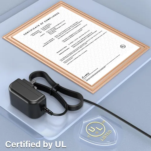 Vista 4 de Cable de alimentación con certificación UL para Echelon Connect Sport Modelo ECH-Sport Ejercicio Fitness Bike Cargador Adaptador de CA Adaptador