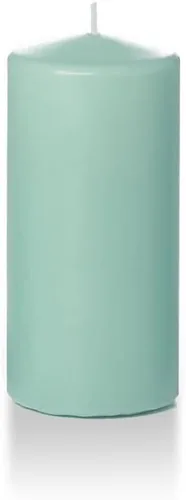 Vista 37 de yummi Caja de 12 velas redondas blancas de 3" x 4