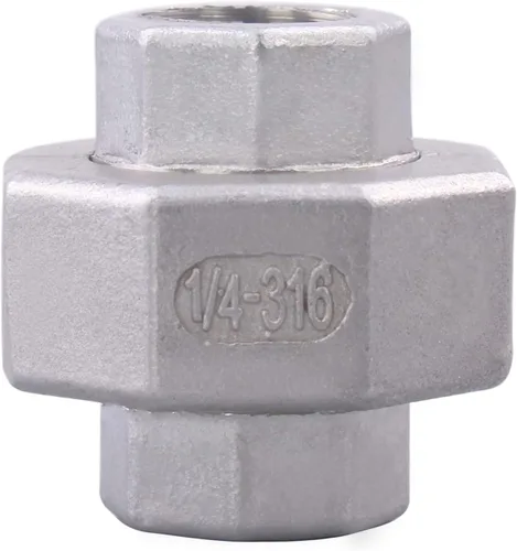 Vista 10 de Unión de accesorios de tubería fundida - 1" NPT hembra montaje acero inoxidable 304, clase 150