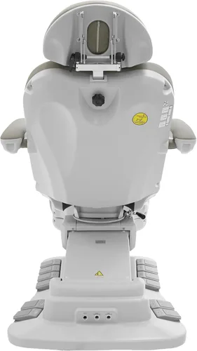 Vista 3 de SKINACT Palma - Mesa de tratamiento médico eléctrico de 4 motores y silla facial con giratorio, altura ajustable, respaldo, inclinación del asiento