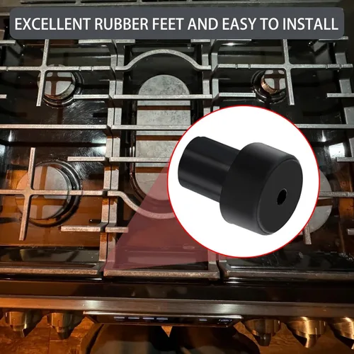 Vista 5 de Charbrofire W10919249 Rejilla HP Pies de goma para Samsung Grate Whirlpool Range WFG505M0BS Piezas de repuesto Amana AGR5715QDQ Maytag Gas Estufa