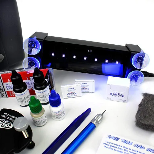 Vista 3 de Delta Kits EZ-350S Kit de reparación avanzado de parabrisas - Cordless Pro Plus
