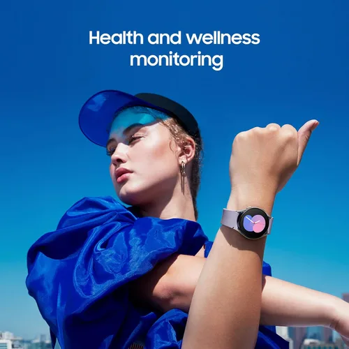 Vista 5 de SAMSUNG Galaxy Watch 5 40mm Smartwatch Bluetooth con seguimiento de salud, fitness y sueño, cristal de zafiro, seguimiento GPS mejorado, versión EE.
