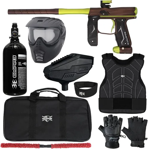 Vista 10 de Action Village Empire Axe 2.0 Level 1 Kit de pistola de paintball protector