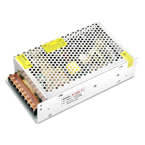 Vista 14 de Fuente de alimentación de 12V 3A 36W AC a DC para 5050 3528 12V LED tira de luz