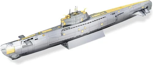 Vista 8 de Piececool Rompecabezas de metal 3D para adultos, kits de modelo de embarcaciones de metal, kit de modelo 3D de acorazado Bismarck para adolescentes