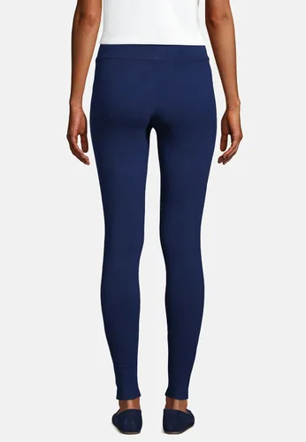 Vista 3 de Lands' End Leggings de punto de tiro medio con estrellas de mar para mujer