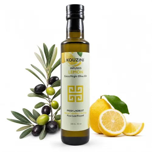 Vista 9 de Kouzini Aceite de oliva virgen extra con infusión de naranja sanguina