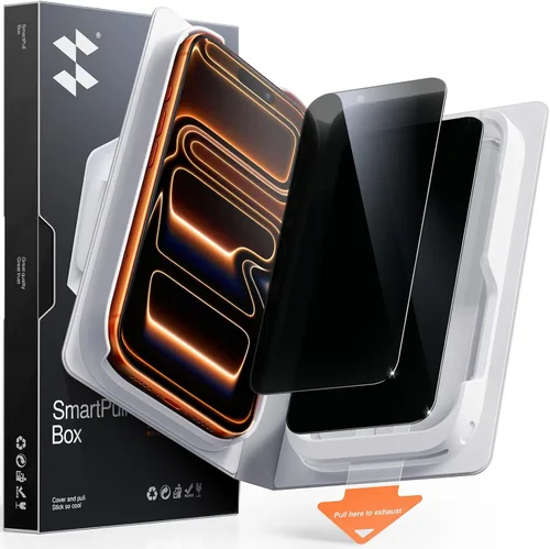 Vista 12 de SMARTDEVIL Paquete de 2 protectores de pantalla de vidrio templado para iPhone Air, protección antirroturas de grado militar, dureza 9H, película