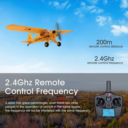 Vista 2 de GoolRC WLtoys XK A160 Avión a control remoto, 2.4 GHz, 5 canales, sin escobillas, avión de control remoto para adultos, avión RC con modo 3D/6G