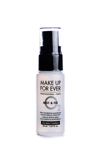 Vista 2 de MAKE UP FOR EVER Mist & Fix - Spray fijador de maquillaje, 1.01 onzas líquidas, tamaño de viaje