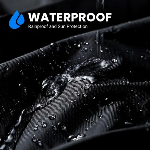 Vista 11 de Favoto - Funda impermeable para bicicleta al aire libre - Cubierta de bicicleta para 2 bicicletas XXL, protección contra el sol, la lluvia, el polvo