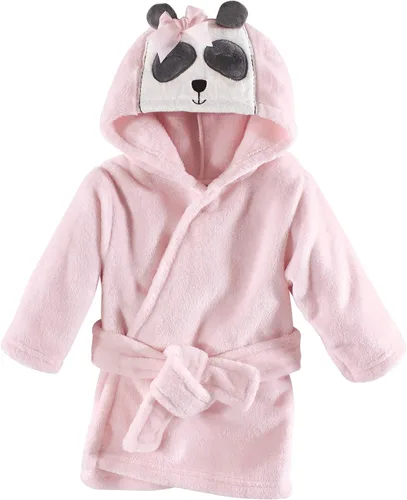 Vista 31 de Hudson Baby - Bata de baño unisex de peluche con cara de animal para bebé Azteca