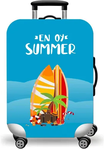 Vista 22 de WUJIAONIAO Funda para Equipaje de Viaje Funda para Maleta Equipaje Protector 18-32 Pulgadas, Moda