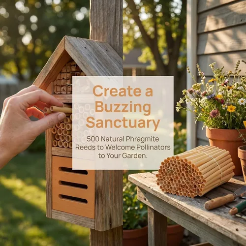 Vista 8 de GANAZONO 500 tubos de nido de abeja para nido de abeja, tubos de repuesto para casa de abejas, tubos de repuesto reemplazables para abejas, tubos