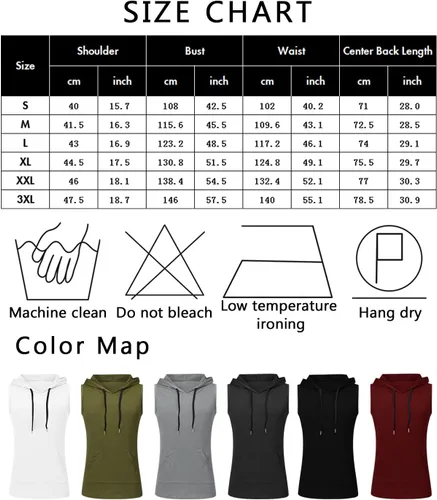 Vista 6 de LecGee Camiseta deportiva sin mangas para hombre, para entrenamiento, gimnasio, culturismo, con bolsillo