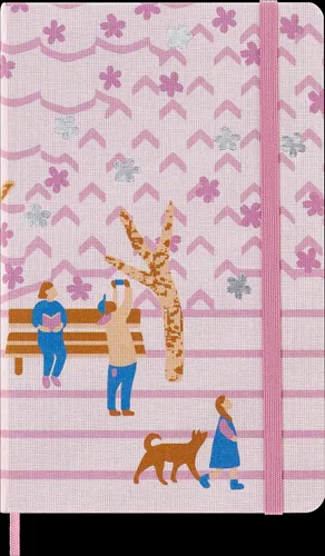 Vista 41 de Moleskine Edición Limitada Sakura - Cuaderno, tapa dura, grande (5 x 8.25 pulgadas), a rayas/con líneas, Caja de Coleccionista Premium Swan
