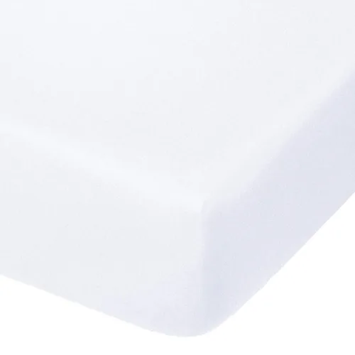 Vista 24 de NTBAY - Sábana bajera ajustable para cuna para bebé, color sólido y suave, 28.0 x 52.0 pulgadas Soft Fitted Crib Sheet with Full Elastic and 8
