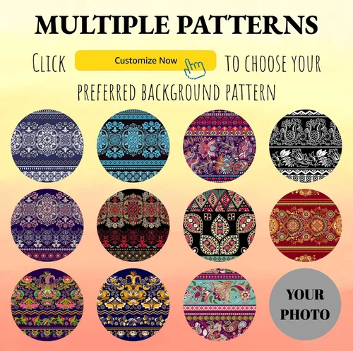 Vista 2 de FAMILOVE Tapiz de pared personalizado, para colgar en la pared, bohemio, hippie, mandala tapiz para dormitorio, estético, regalos para hombres