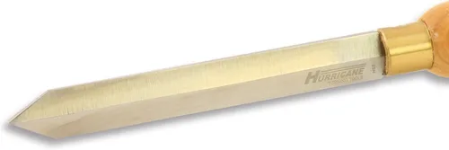 Vista 4 de Hurricane Turning Tools, HTT-113, acero de alta velocidad, 3/4" (x3/16") herramienta de separación de diamante para torneado de madera