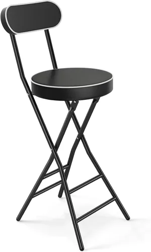 Vista 13 de 5Rcom Taburetes Plegables, Paquete de 1 Taburetes Portátiles con Asa, Taburete Plegable para Adultos con Patas de Marco de Acero Resistente