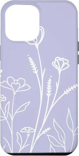 Vista 26 de Summer Wildflowers Pattern Pastel Design Floral Periwinkle Case for iPhone 17