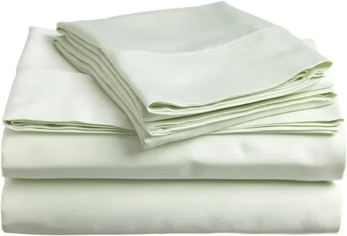 Vista 10 de Superior Juego de sábanas de algodón egipcio de 4 piezas, 700 hilos, ecológicas, sábanas sostenibles, básicos ultrasuaves, sólido, sábana bajera