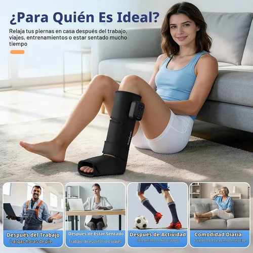 Vista 7 de Comfytemp Masajeador inalámbrico de piernas de compresión de aire