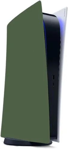 Vista 21 de MightySkins Skin compatible con PS5 / PlayStation 5 Digital Edition - Verde lima sólido Funda protectora de vinilo duradera y única Fácil