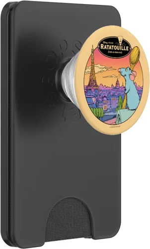 Vista 7 de Disney Pixar Ratatouille Remy In Paris PopSockets Standard PopGrip