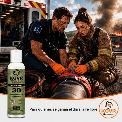Vista 7 de Kovr Reef Safe Protector solar mineral SPF 30 con óxido de zinc, sin perfume, 4 onzas líquidas