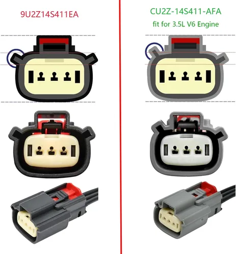 Vista 5 de MAMIKO Arnés de Conector Pigtail de Bobina de Encendido CU2Z-14S411-AFA para Ford Expedition F150 Explorer Flex Lobo Taurus Transit-150 Transit-250