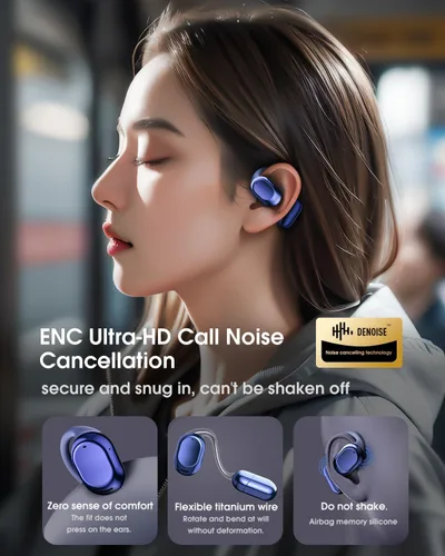 Vista 5 de AI Translator - Auriculares inalámbricos Bluetooth - Traducción de 164 idiomas sin necesidad de suscripción, llamadas de audio y video, intérprete