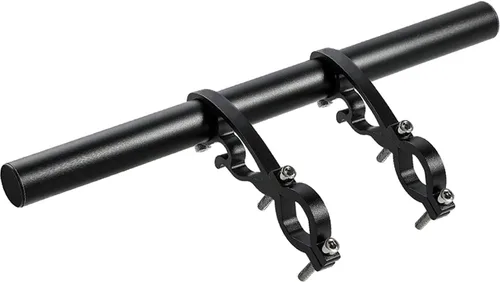 Vista 9 de XNX Extensión extensora de manillar doble de bicicleta de aleación de aluminio, accesorios de soporte de bicicleta súper largo, para soportes