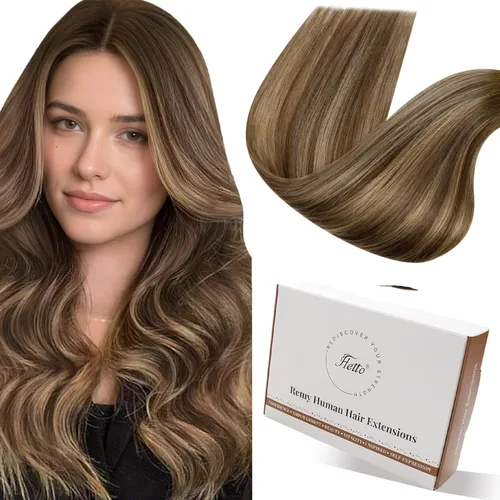 Vista 35 de Hetto - Extensiones de cabello humano real para coser, color negro azabache, #1, 12 pulgadas, 2.47 onzas Adhesivo suave, fuerte, uso diario