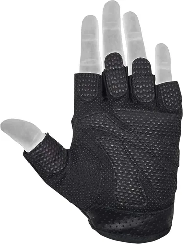 Vista 6 de MRX Guantes de levantamiento de pesas Pro Series Gym Fitness Entrenamiento Culturismo Guantes Tamaños