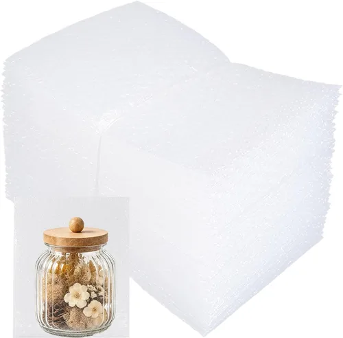 Vista 15 de 200 bolsas de burbujas de 3 x 4 pulgadas para compras, bolsas de burbujas de doble pared para embalaje por correo, mudanza y almacenamiento